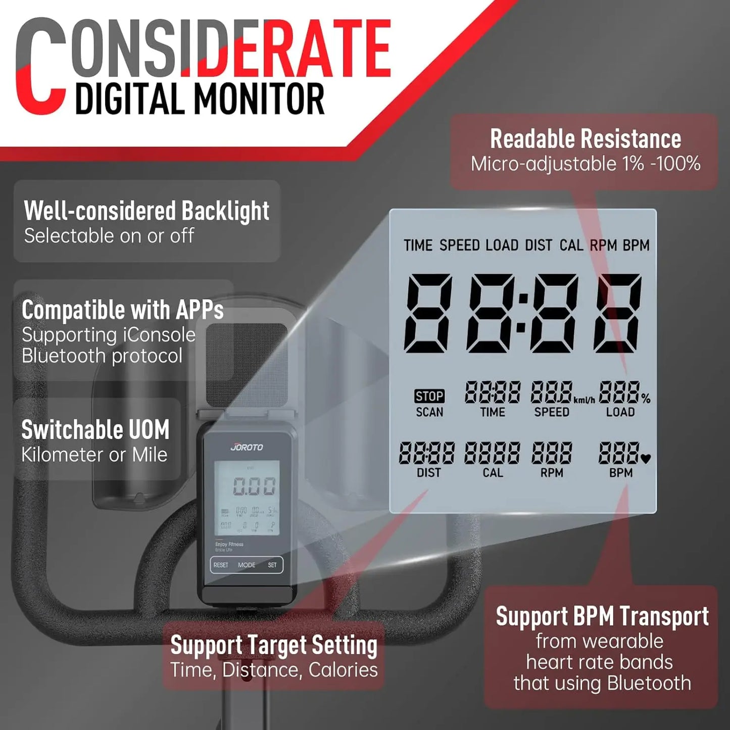 Exercise Bike, X4S-Dual Solid Flywheels Bluetooth Stationary Indoor Cycling Bike with Readable 100 Levels Magnetic Resistance