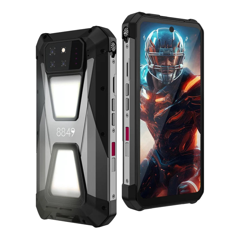 8849 Tank 3S Unihertz Rugged Smartphone with Projector 5G 12/16GB RAM 256/512GB ROM Dimensity 8200 64MP Night Vision Phone