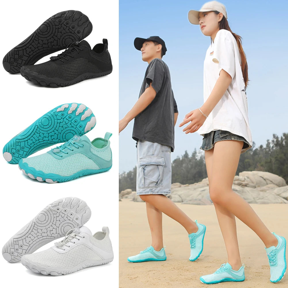Water Shoes for Men Women Quick-Dry Barefoot Shoes Breathable Outdoor Athletic Sport Shoes for Swimming Boating Diving Surfing