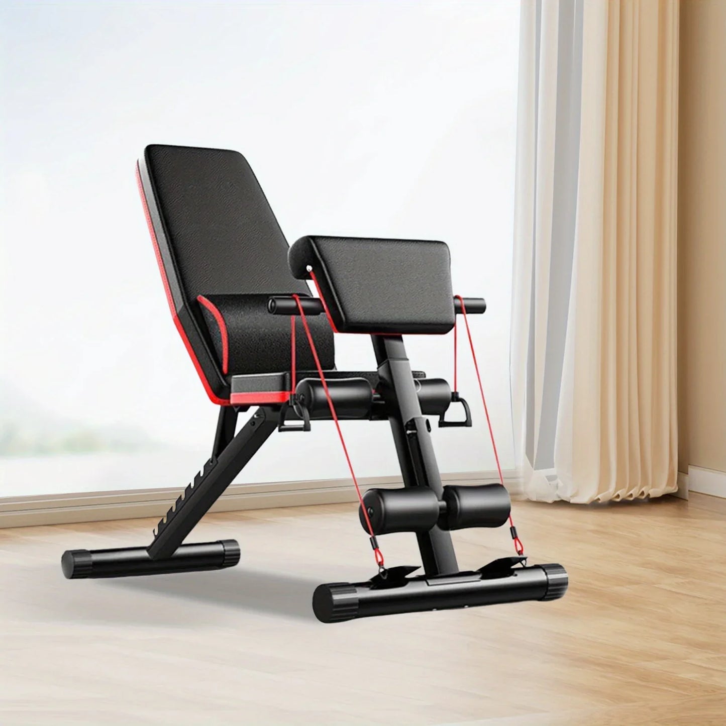 Multifunctional Deadlift Board Home Fitness Adjustable Weight Bench Training Equipment Seated Weight Bench