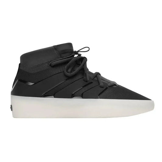 Fear of God Unisex Basketball Sneakers Lace-Up Sports Shoes Black White Red Adidas Collaboration