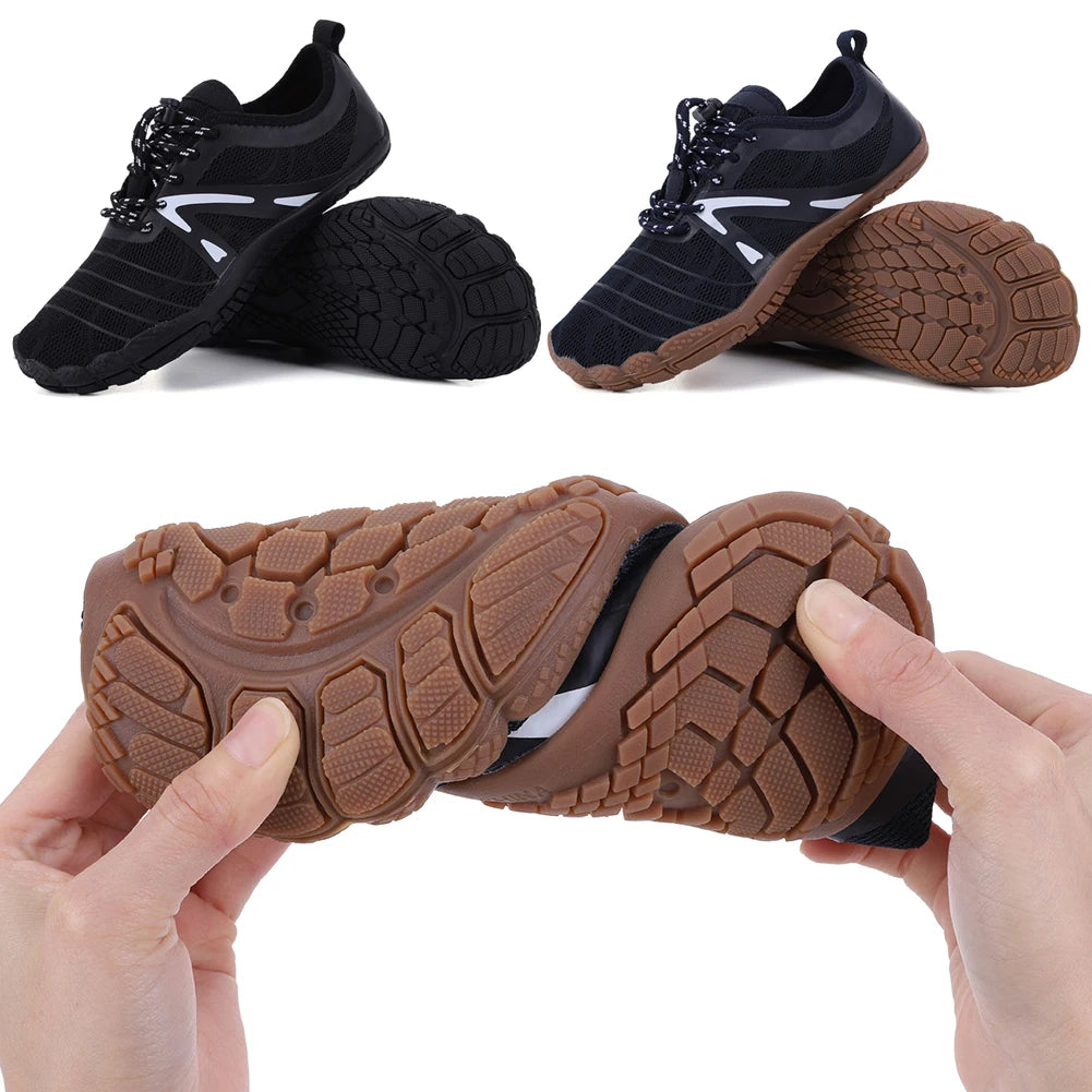 Water Shoes Lightweight Aqua Shoes Non-slip Gym Fitness Shoes Breathable Ergonomic Wading Shoes Quick Drying for Outdoor Beach