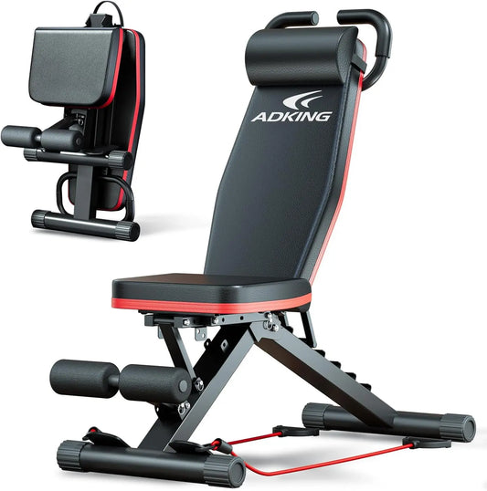 14-in-1 Multi-Functional Weight Bench 1000 lbs Capacity Workout Bench for Home Gym Foldable Incline Bench for Full Body Workout