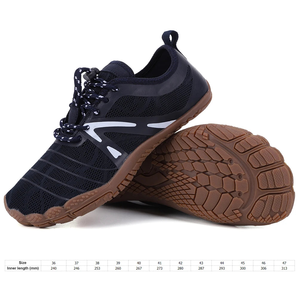 Water Shoes Lightweight Aqua Shoes Non-slip Gym Fitness Shoes Breathable Ergonomic Wading Shoes Quick Drying for Outdoor Beach
