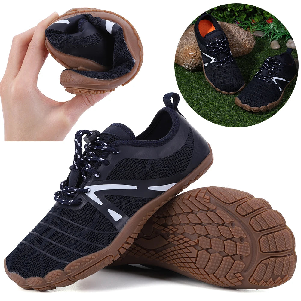 Water Shoes Lightweight Aqua Shoes Non-slip Gym Fitness Shoes Breathable Ergonomic Wading Shoes Quick Drying for Outdoor Beach