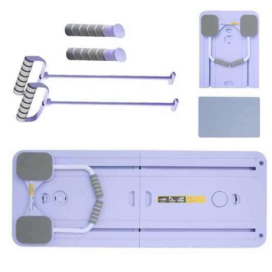 Pilates Board Ab Core Trainer Multifunctional Abdominal Board Pilates Foldable for Full-Body Strength Training Workout Equipment