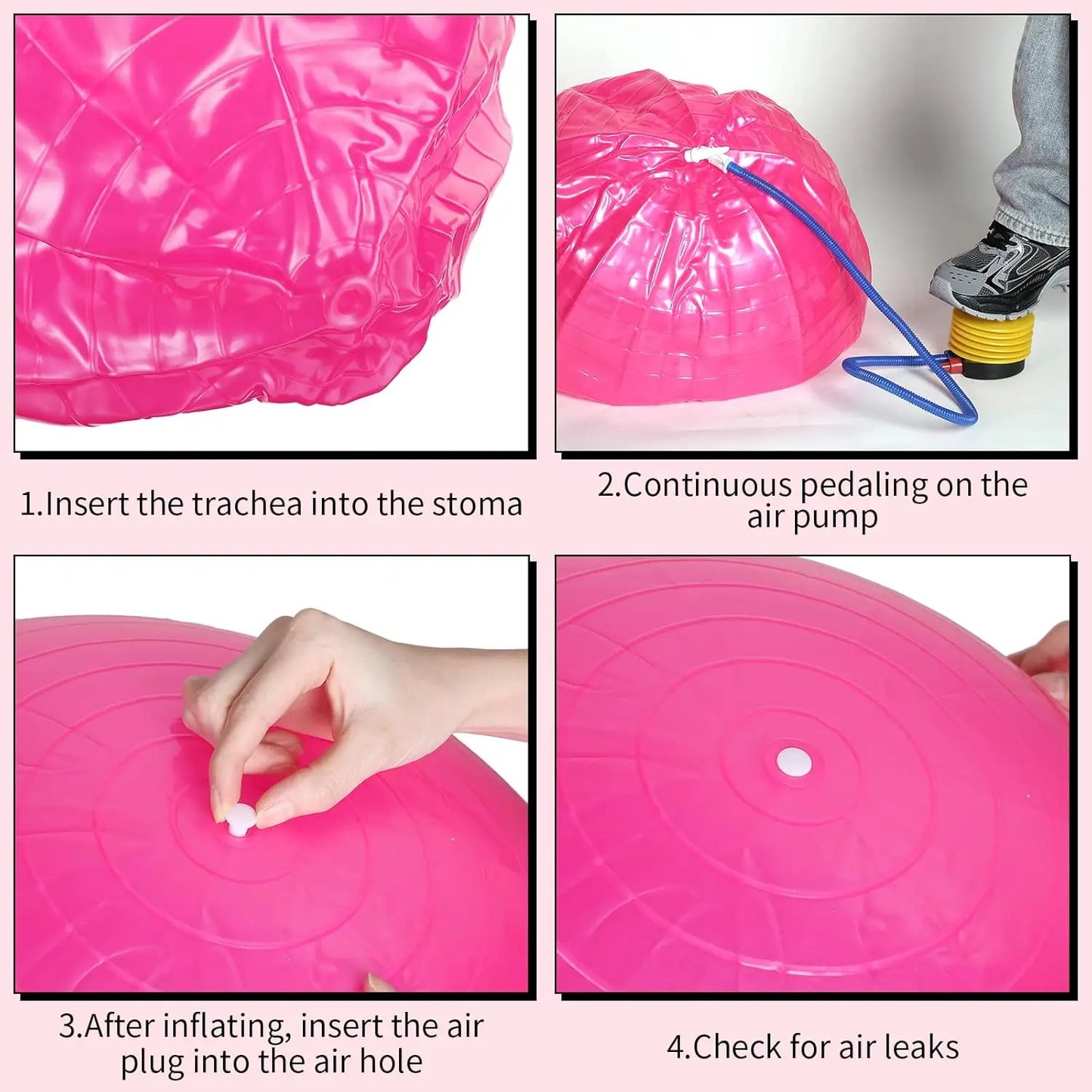 10 Pcs Pilate Ball Exercise Ball Bulk Yoga Ball for Fitness Pregnancy Birthing, Core Ball Chair Workout Equipment with Pump and