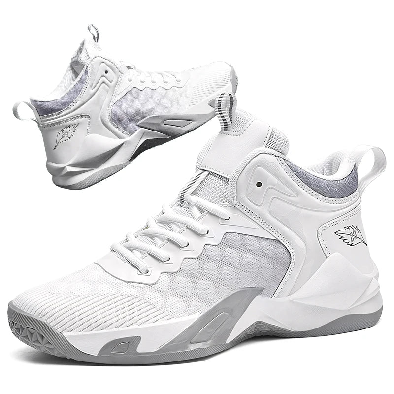 Men's Basketball Shoes Breathable Non-Slip Sneakers Fashionable Sports