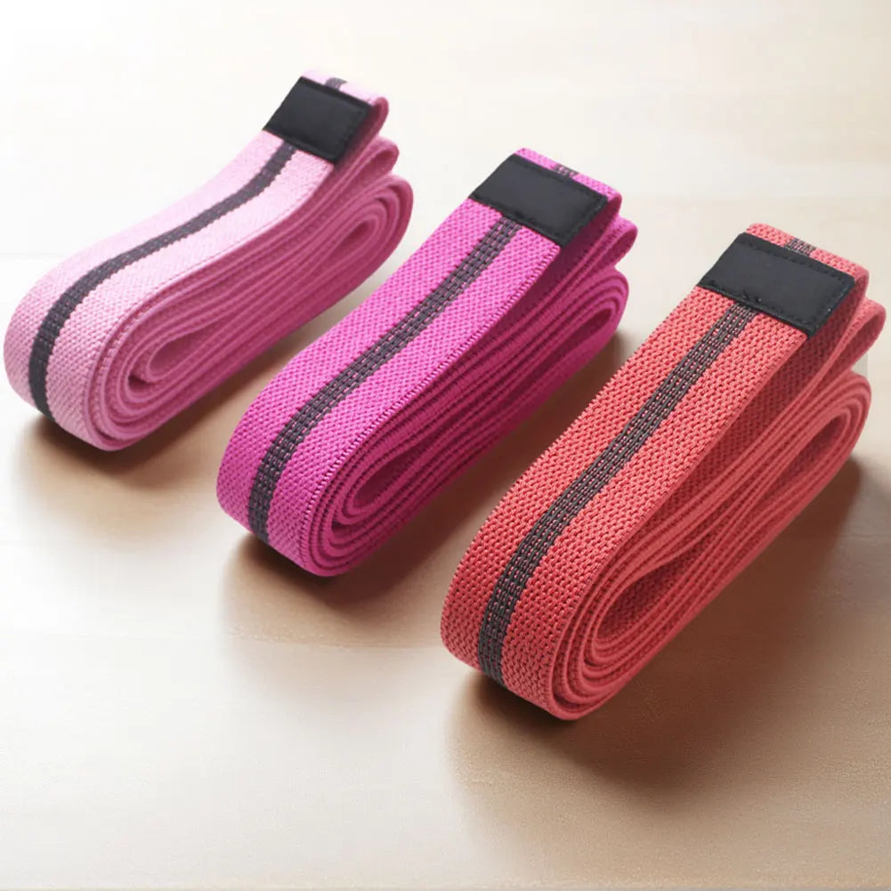 3PCS Fitness Resistance Bands Yoga Pilates Pull Up Assist Band Heavy Duty Sports Elastic Belt Elastic Bands Booty Band Home Gym