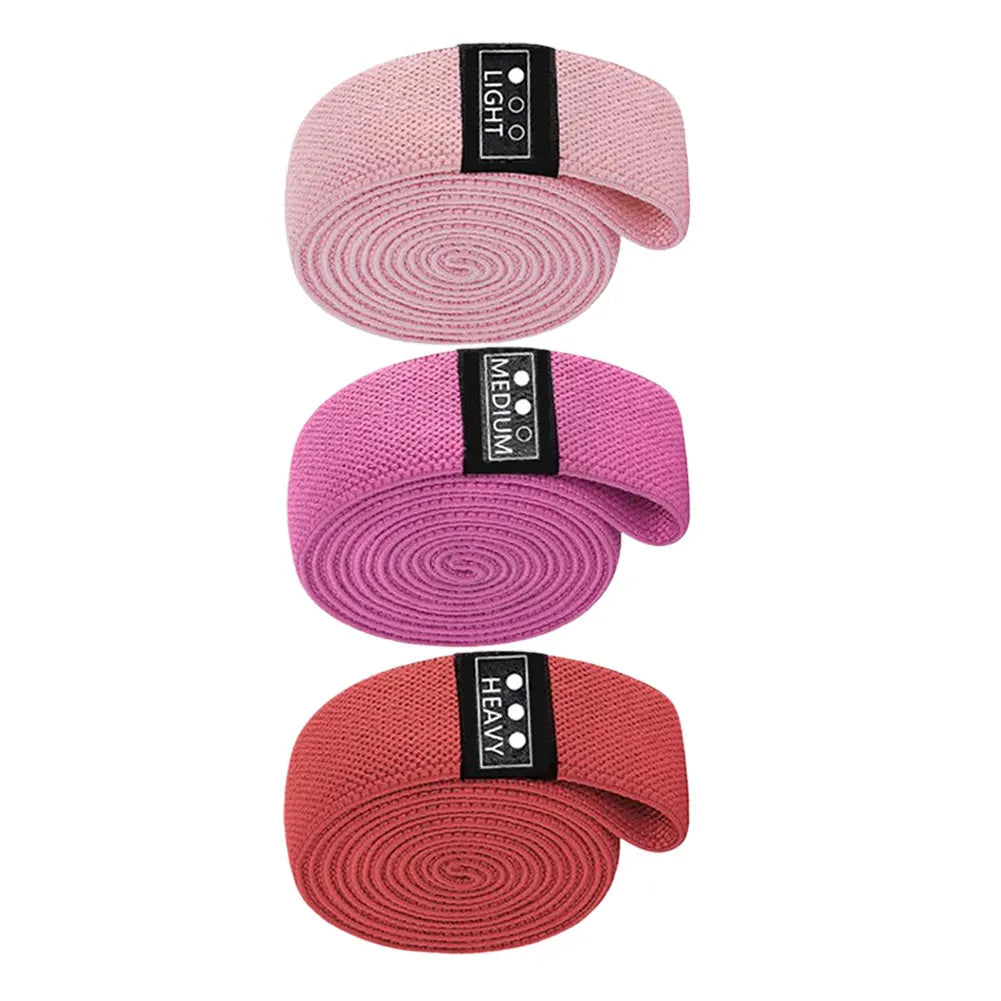 3PCS Fitness Resistance Bands Yoga Pilates Pull Up Assist Band Heavy Duty Sports Elastic Belt Elastic Bands Booty Band Home Gym