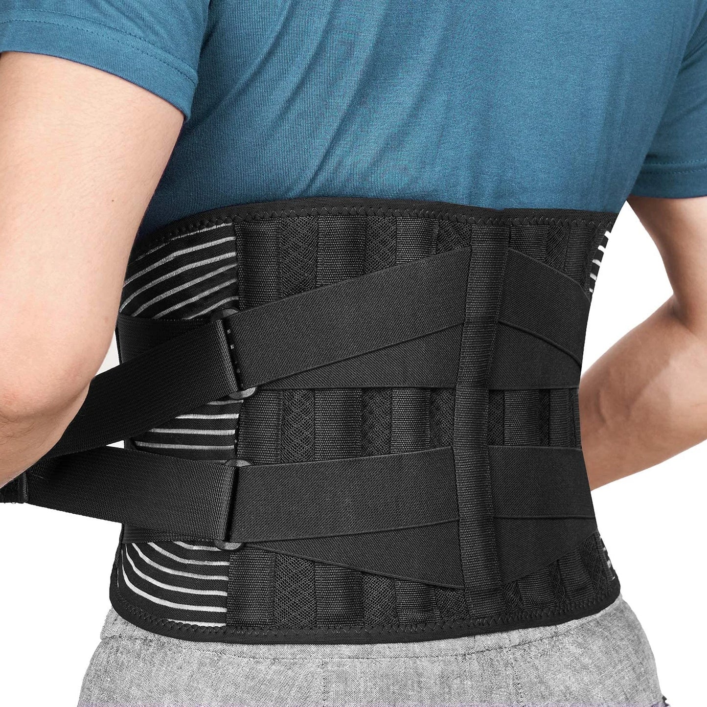 Back Brace for Lower Back Pain, Immediate Pain Relief from Sciatica,Scoliosis, Breathable Decompression Lumbar Support Belt