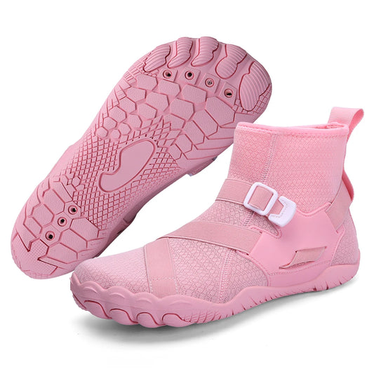 Barefoot Aqua Socks for Men Women Quick-Dry Outdoor Athletic Sport Shoes High Top for Hiking Diving Boating Outdoor Water Sports