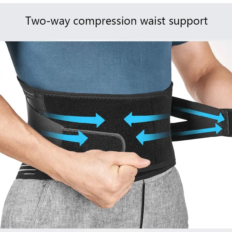 Back Brace for Lower Back Pain, Immediate Pain Relief from Sciatica,Scoliosis, Breathable Decompression Lumbar Support Belt