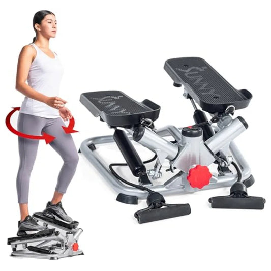 Mini Steppers for Exercise at Home, Stair Step Workout Machine, Full Body Cardio Equipment