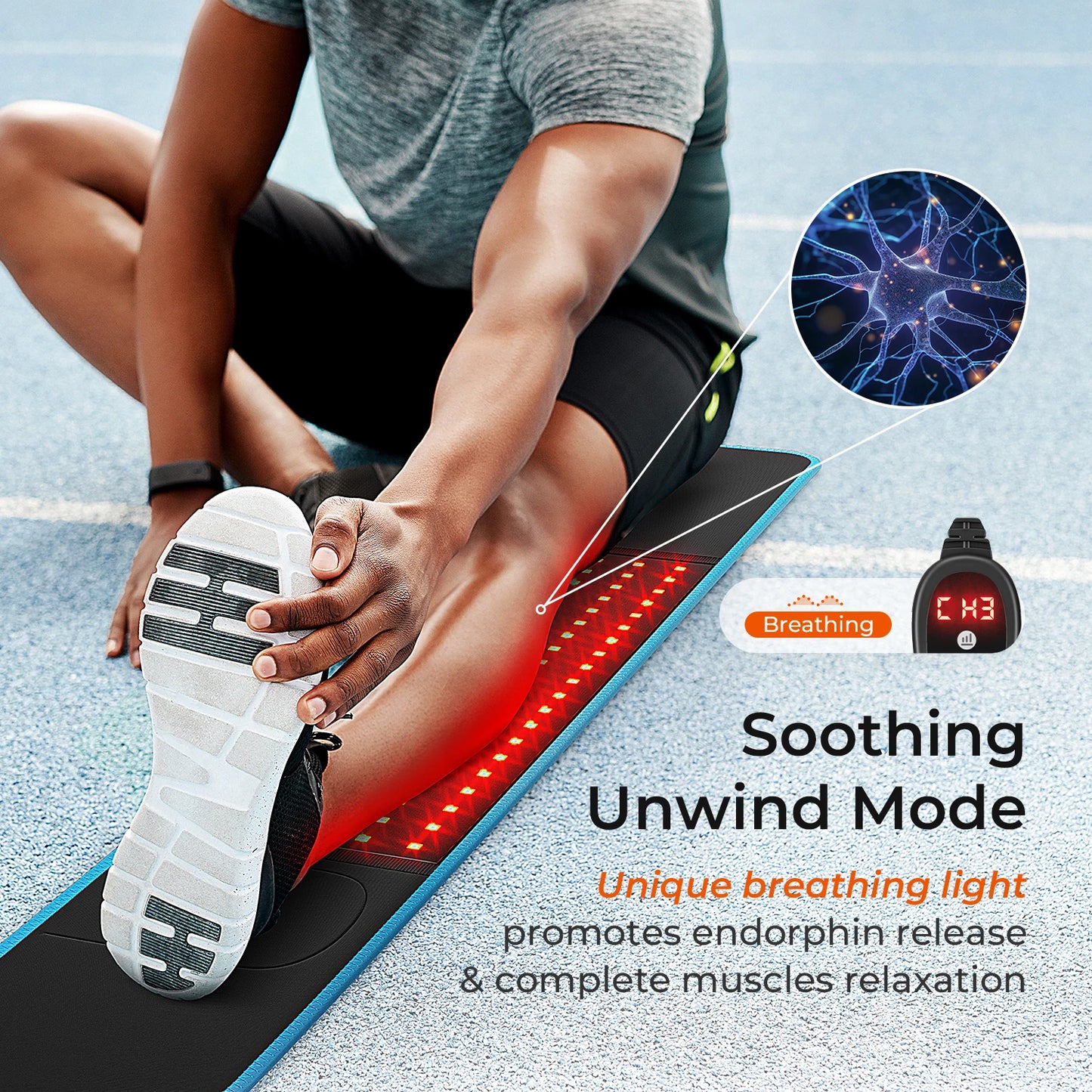 Red Light Therapy Belt LED Red Light Shoulder Back Waist Pain Relief Therapy Pad Infrared light Device Muscles Recover