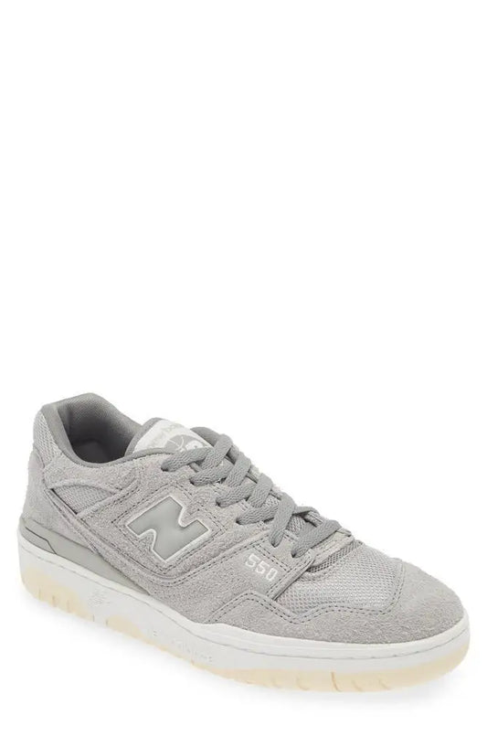 New Balance 550 Unisex Black White Basketball Sneakers Sports Footwear for Men and Women
