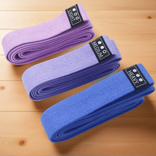 3PCS Fitness Resistance Bands Yoga Pilates Pull Up Assist Band Heavy Duty Sports Elastic Belt Elastic Bands Booty Band Home Gym