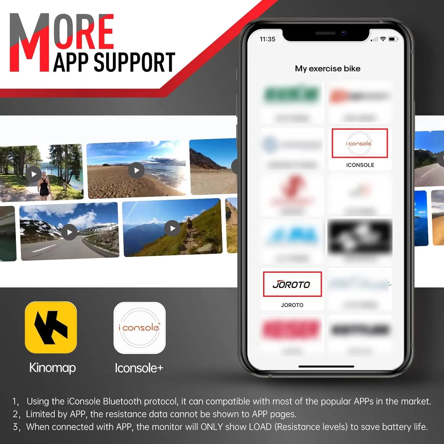 Exercise Bike, X4S-Dual Solid Flywheels Bluetooth Stationary Indoor Cycling Bike with Readable 100 Levels Magnetic Resistance