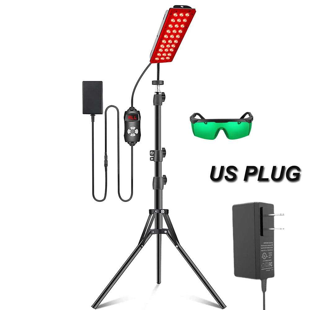 Red Light Therapy Lamp For Full Body Infrared Light  Device Face LED Light Body Pain Stress Relief Daily Skin Care 660nm 850nm