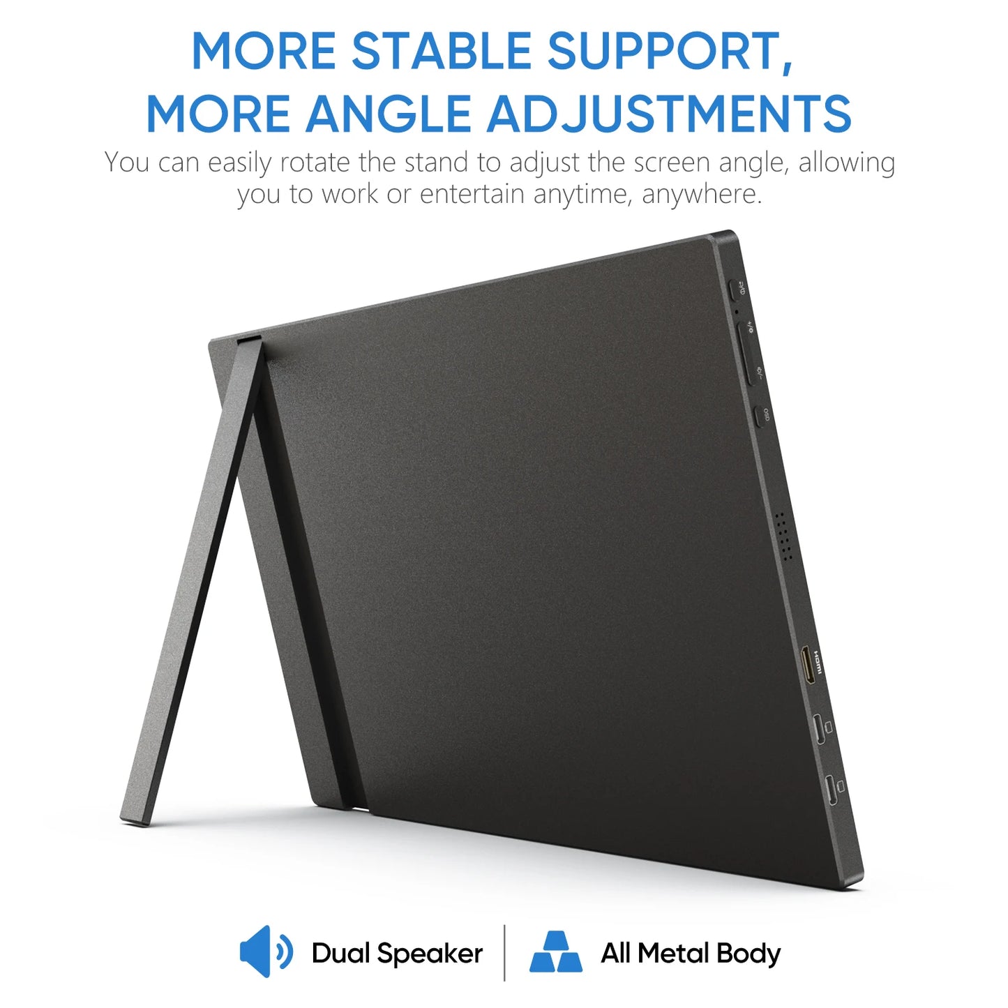 ARZOPA 16.1 inches Portable Gaming Monitor 144hz 100%sRGB 1080P FHD IPS Screen Second Screen for Switch,Xbox,PS5,Laptop,Mac,Z1FC